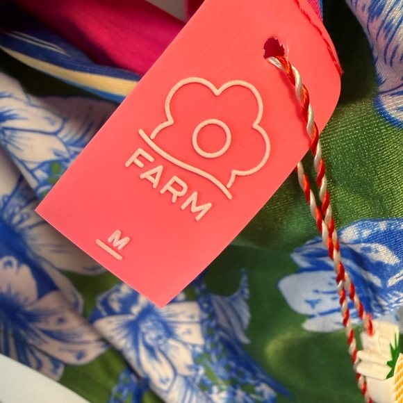 Farm Rio cut out One Piece Swimsuit sz M - Picture 4 of 6